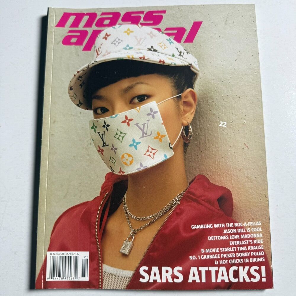 Vintage 2003 Mass Appeal Magazine Issue 22 Hip Hop Skate Streetwear SARS Cover